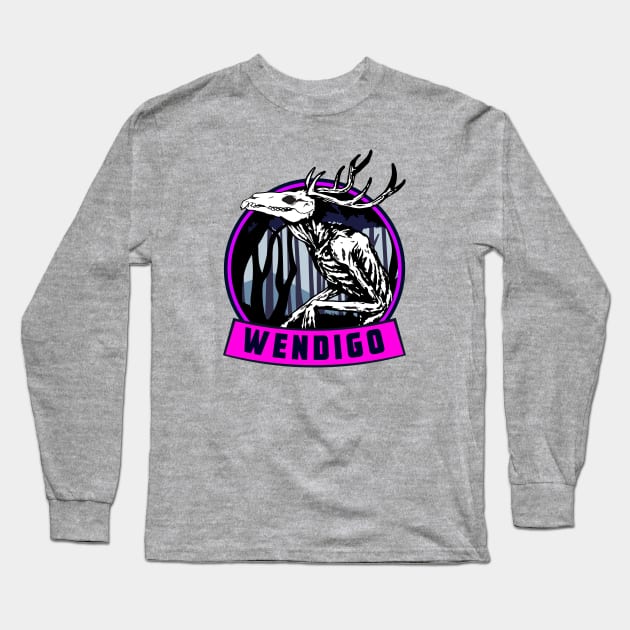 WENDIGO Long Sleeve T-Shirt by theanomalius_merch